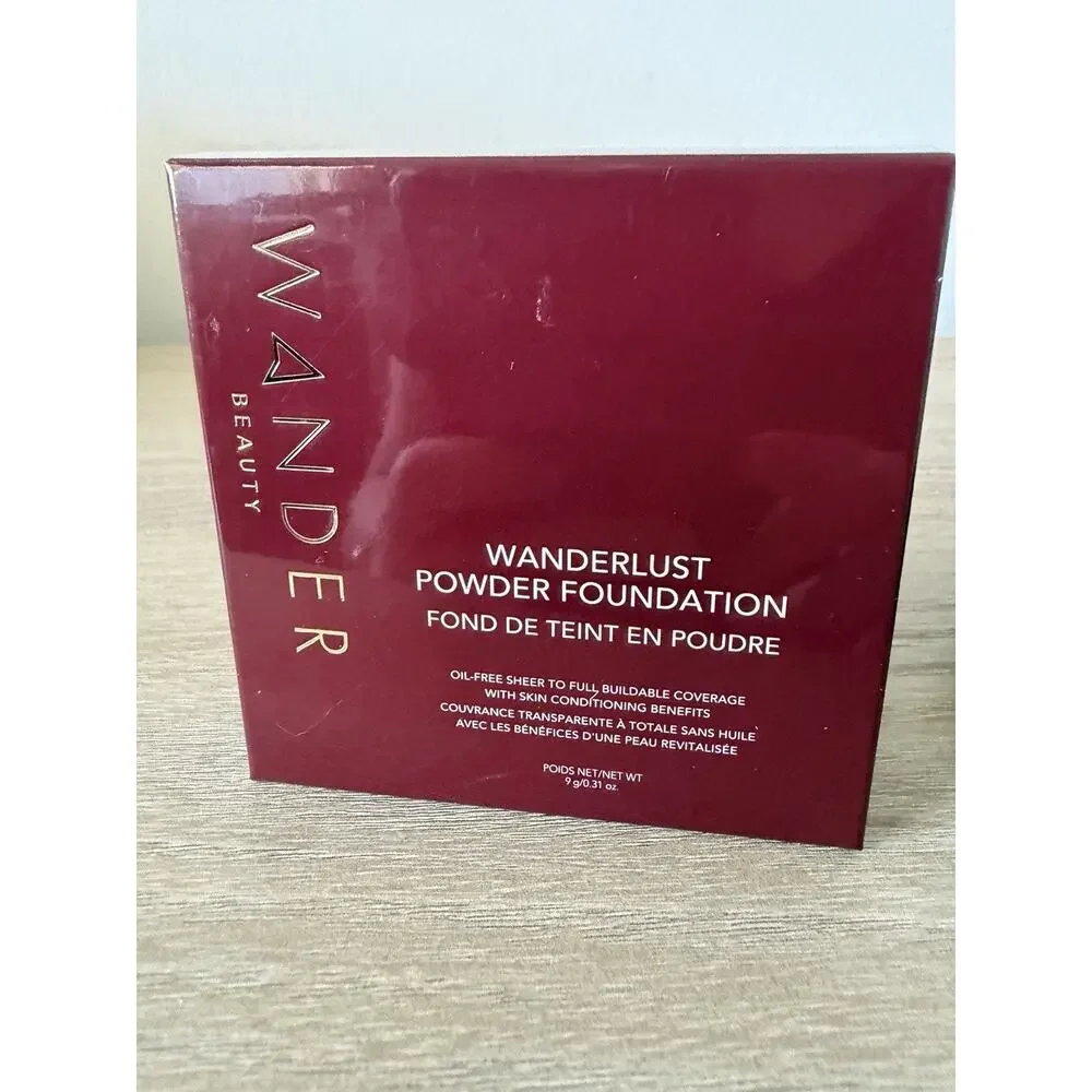 Wander Beauty Wanderlust Powder Foundation Deep 9g / 0.31 oz New In Box